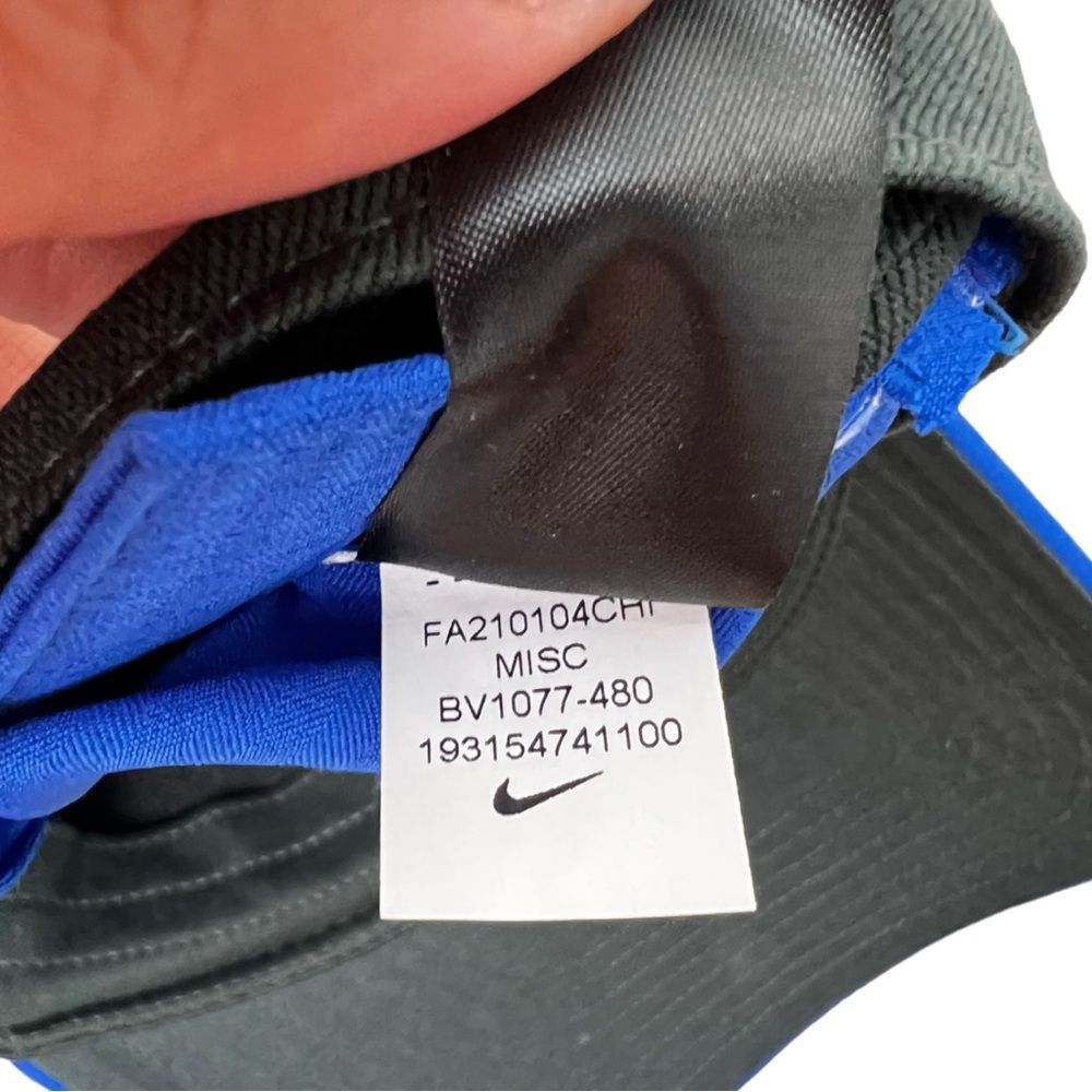 Disney Parks Nike Legacy91 DRI-Fit Baseball Hat Mickey Mouse Blue Embroidered - Picture 10 of 10